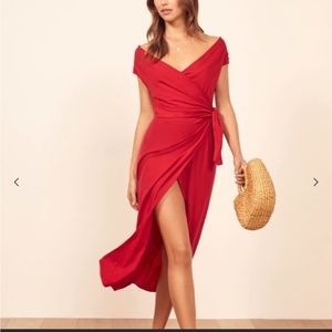 Reformation Wrap Dress